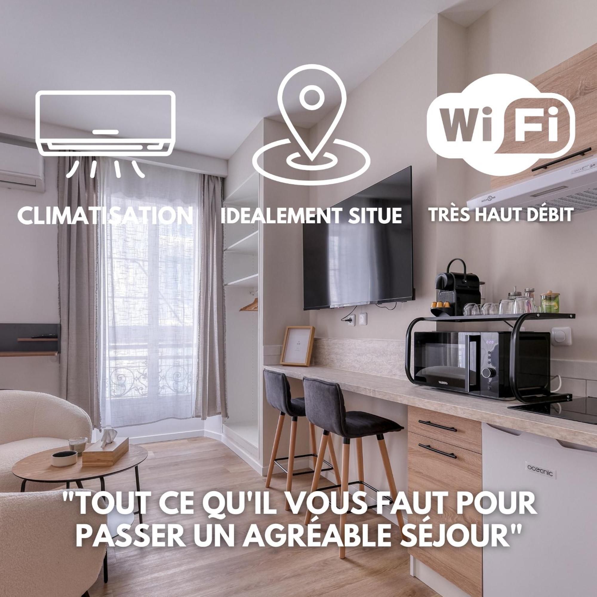 Short Time Suites Toulon Centre 4 Check-In Auto Extérieur photo